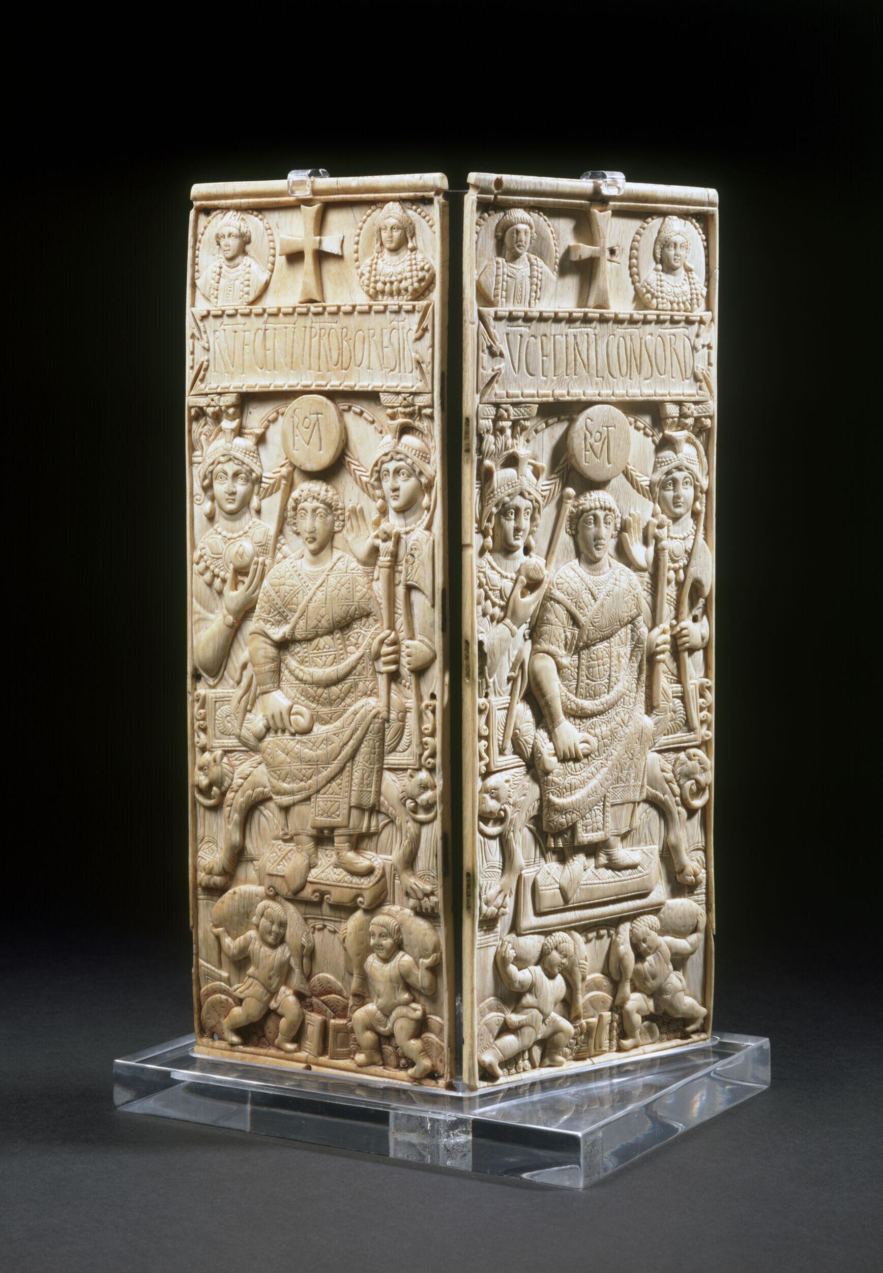 The consular diptych commissioned by Rufus Gennadius Probus Orestes